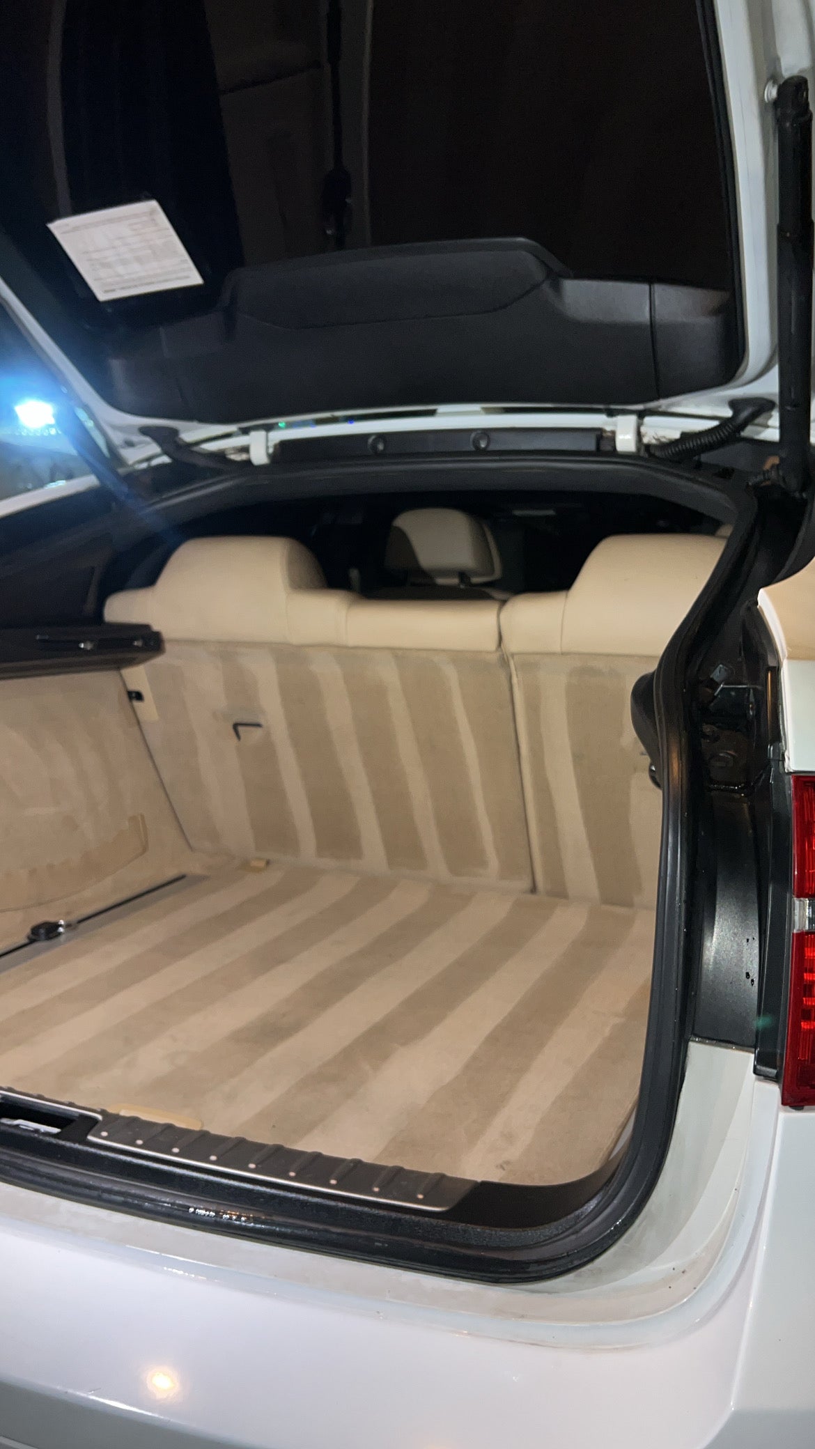 Interior cargo clean